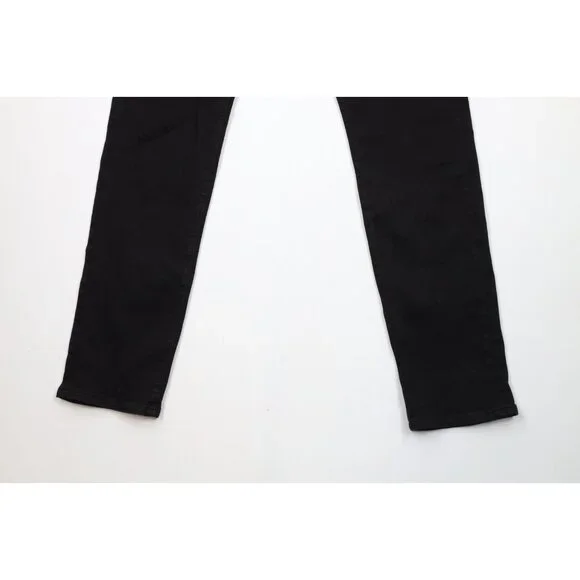 New Express Mens Size 32x34 Hyper Stretch Slim Fit Skinny Leg Denim Jeans Black